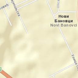 Novi Banovci Street Map