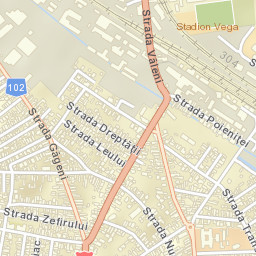 Ploieşti Street Map