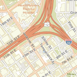 640 Jackson St, St Paul, MN 55101 Street Map