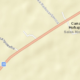 Salaš Noćajski Street Map