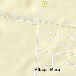 Albești-Muru Street Map