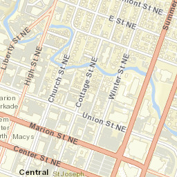 Salem, Oregon Street Map