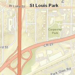 Minnetonka Blv & Salem/ Raleigh, St. Louis Park Street Map