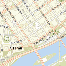 302-330 N Washington St, St Paul, MN 55102, USA Street Map