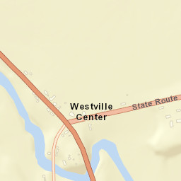 Westville Center New York Street Map