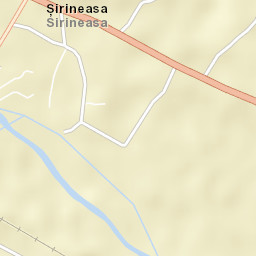 Comuna Şirineasa Street Map