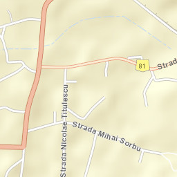Colibași Street Map