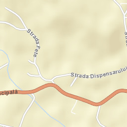 Comuna Rãzvad Street Map