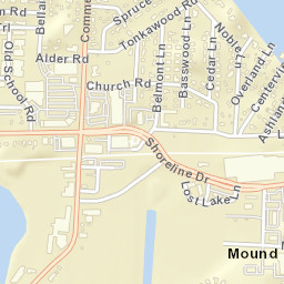 5473 Lynwood Boulevard, Mound, MN Street Map