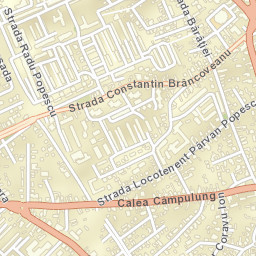 Municipiul Târgovişte Street Map