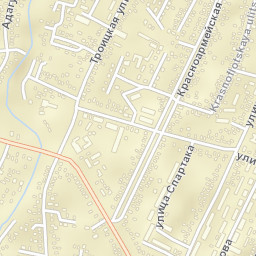 Krymsk Street Map