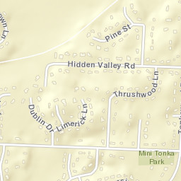 3930-3936 Brown Lane Minnetonka MN  Street Map