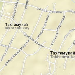 Takhtamukay Street Map