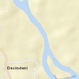 Decindeni Street Map