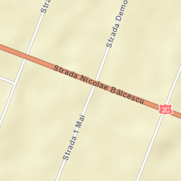 Pogoanele Street Map