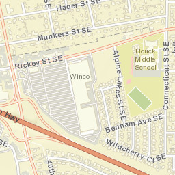 4323 Siskyou Avenue Southeast, Salem, OR Street Map