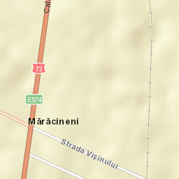 Comuna Mărăcineni Street Map