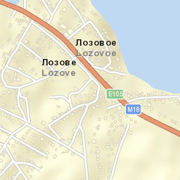 Lozovoye Street Map