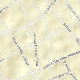 Koshekhabl’ Street Map