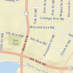 Main Street North, Hutchinson, MN 55350 Street Map