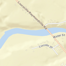 Louisville New York Street Map