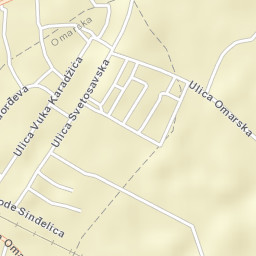 Omarska Street Map