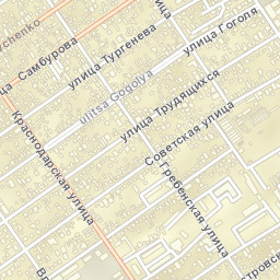 Anapa Street Map