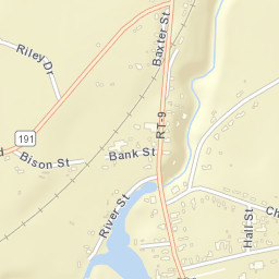 Chazy New York Street Map