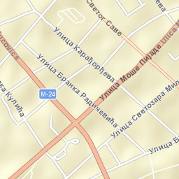 Pančevo Street Map