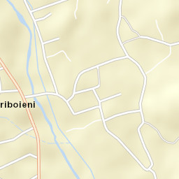 Comuna Priboieni Street Map