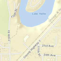 Chippewa River State Trail, Eau Claire, WI Street Map