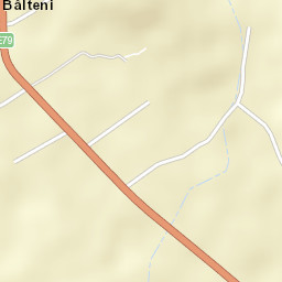 Bâlteni Street Map