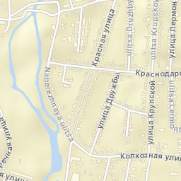 Abinsk Street Map