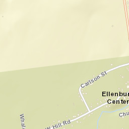 Ellenburg Center New York Street Map