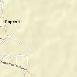 Popești Street Map