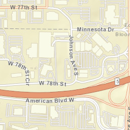 4211-4263 American Boulevard West, Bloomington Street Map