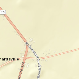 Brainardsville New York Street Map