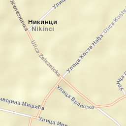Nikinci Street Map