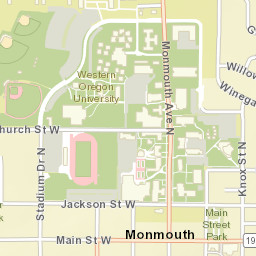 Stadium Drive North Monmouth OR 97361 Street Map