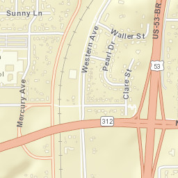 2200-2298 Western Ave Eau Claire Street Map