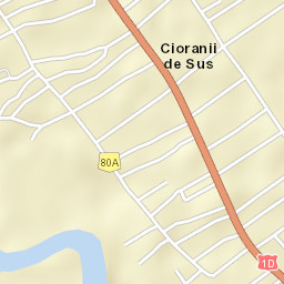 Cioranii de Sus Street Map