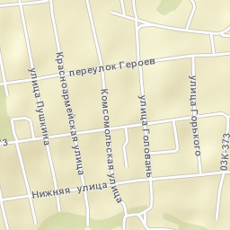 Rayevskaya Street Map