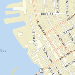 61 Michigan Street, Sturgeon Bay, WI 54235 Street Map