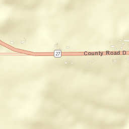 E18774 County Road D, Fall Creek, WI Street Map