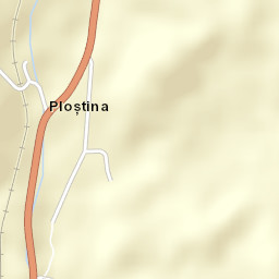 Ploștina Street Map