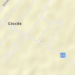 Comuna Ciocile Street Map
