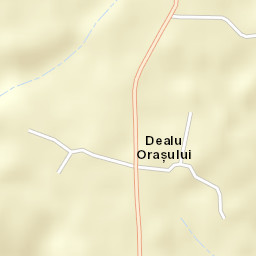 Poiana Lacului Street Map