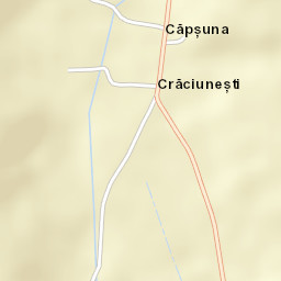 Comuna Cobia de Sus Street Map