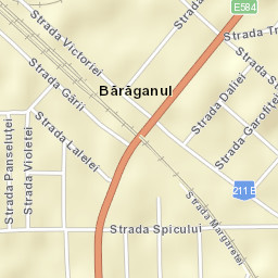 Comuna Bărăganul Street Map