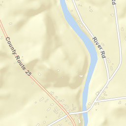 Whippleville New York Street Map